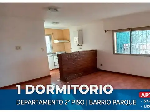 VENTA DEPARTAMENTO 1 DORMITORIO BARRIO PARQUE