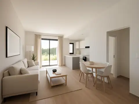 Casa a estrenar de 2 dormitorios en una planta con patio y asador en Docta – Córdoba