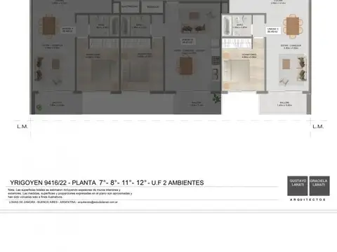 Venta - depto 2 amb - Hipolito Yrigoyen 9416 7 A  - Lomas De Zamora