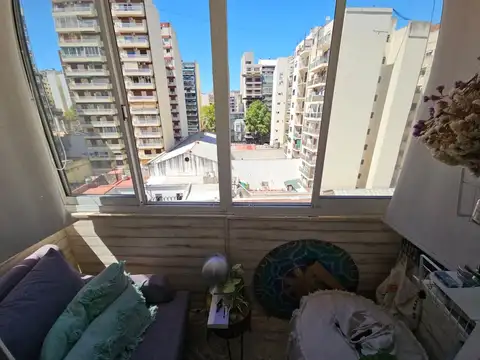 Departamento 2 ambientes con 1 baño