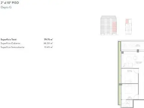 Departamento en Venta en Vicente López Vías / Río, USD 295.000