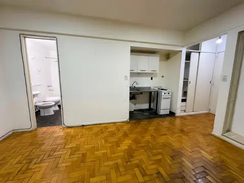 Departamento Monoambiente con 1 baño