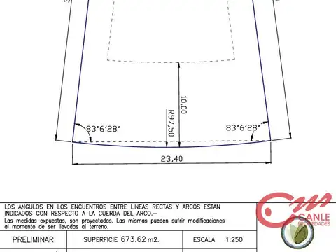 Terreno / Lote en venta de 670m2 ubicado en San Sebastián