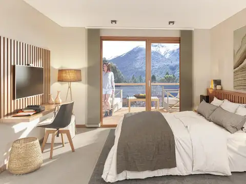 VENTA Departamento céntrico 2 amb 56m2 - PB F en pozo en 30 cuotas, El Once, Villa la Angostura