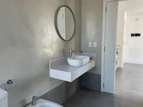 Departamento 2 ambientes con 2 baños