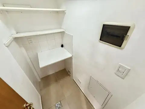 Departamento 2 ambientes con 2 baños
