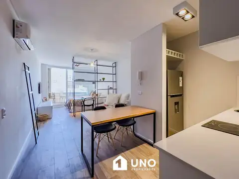 Departamento Monoambiente con 1 baño