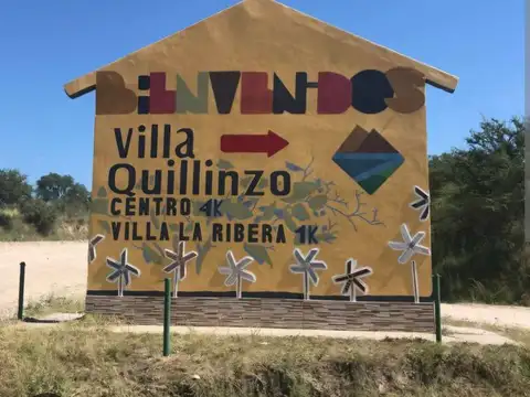 VENTA LOTE 826M2 EN VILLA QUILLINZO CALAMUCHITA