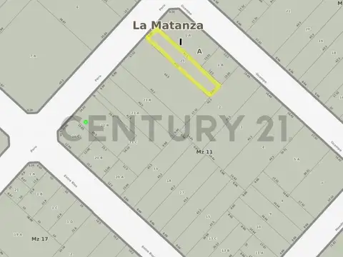 Terreno en Venta de 375,0 m2