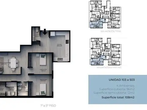 Departamento en Venta de 3 dormitorios