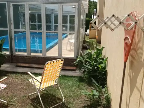 tres cabanas con pileta  climatizada   equipadas   completas  trabajando