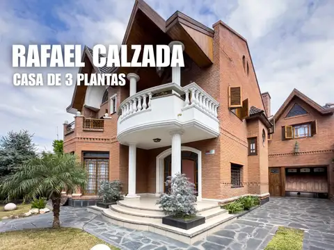 CHALET EN VENTA EN R. CALZADA UNICO POR CATEGORIA Y DISEÑO