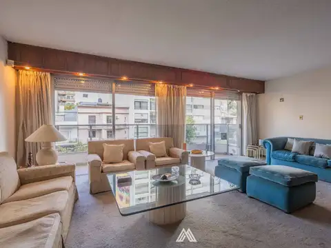 VENTA DE APART POCITOS 3D, 3B + SERV+BALCON+GARAGE