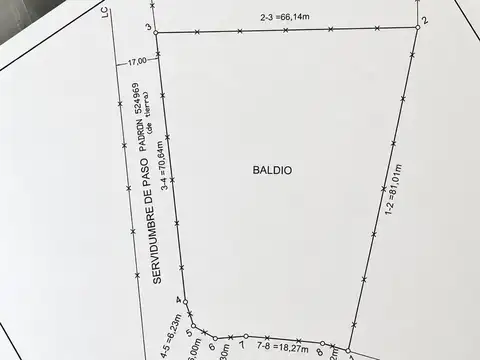Terreno en Venta en Raco, USD 68.000
