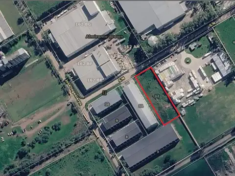 Fracción Industrial de 3.232 m² - Burzaco
