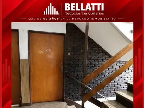 2 Ambientes. Muy amplio. luminoso. Excelente.