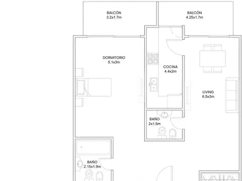 Departamento en Venta en Palermo, USD 264.000