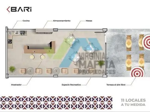 Local en Venta en Manzanares, USD 65.000