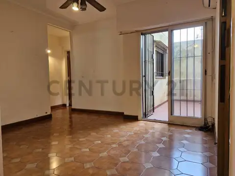 Departamento 2 ambientes con 1 baño