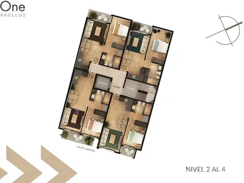 Departamento en Venta de 1 dormitorio
