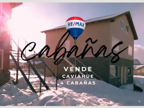 VENTA CUATRO CABAÑAS CAVIAHUE