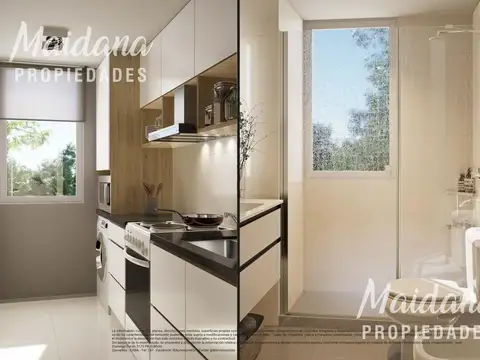 Departamento en Venta de 1 dormitorio