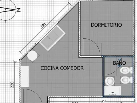 3 DEPARTAMENTOS EN BLOQUE - MERLO NORTE