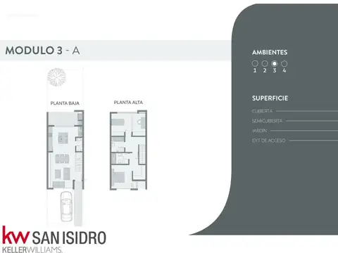 Casa en Venta con 1 cochera