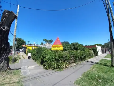 Lote con vivienda y local en inmejorable ubicación 