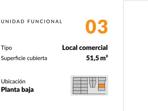 VENTA Local Comercial 51.5m2 UF 3 \u002D Ruka 11, San Martin de los andes