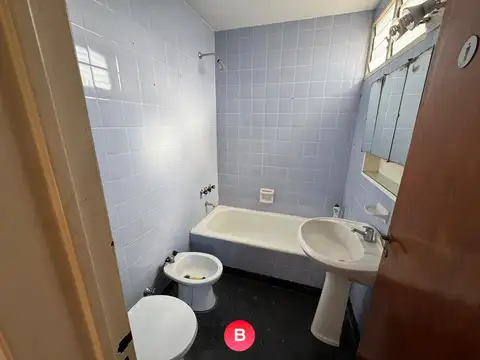 Departamento 2 ambientes con 1 baño