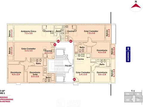 Departamento en Venta en Centro, USD 69.481