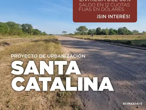 VENTA DE LOTE CORRIENTES CAPITAL B° SANTA CATALINA