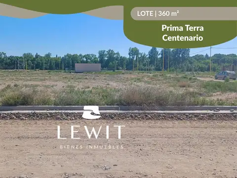 Venta Lote en Pimaterra 360M2 Centenario Neuquen