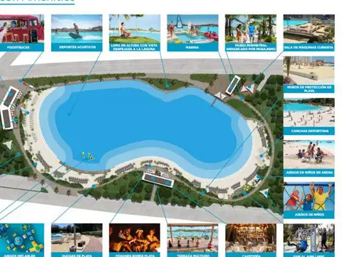 Lote de 1.000 m2 en barrio Vida Lagoons