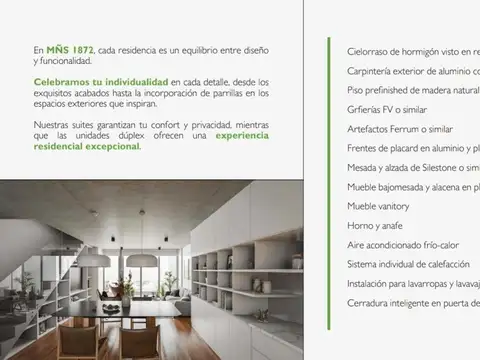 VENTA – Miñones 1872 | Duplex 3 Ambientes con Balcón, Patio y Amenities