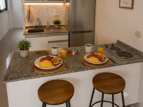 Departamento 2 ambientes con 1 baño