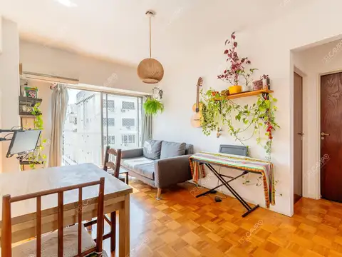 Departamento 2 ambientes con 1 baño