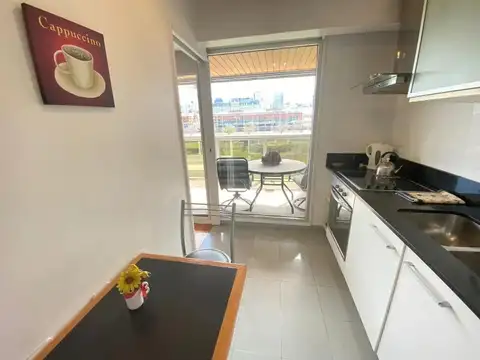 Departamento 2 ambientes con 2 baños