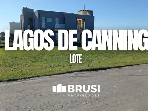 Terreno en  venta Espectacular esquina, Lagos de Canning I