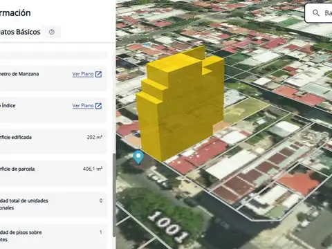 LOTE  8,66 x 47,45 USAM 1104 METROS VENDIBLES