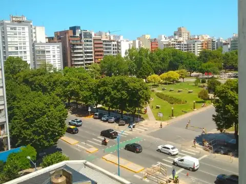 Departamento 1 ambiente lateral