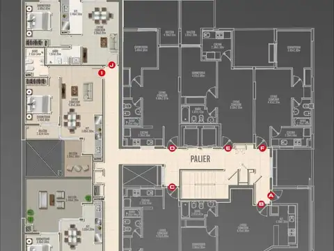 Departamento 2 dorm en venta  Nueva Cordoba Lanin 9