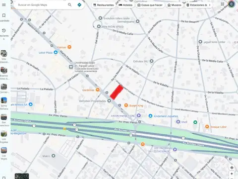 LOTE EN VENTA :: 1492M2 :: PARQUE LELOIR :: S/M FIERRO