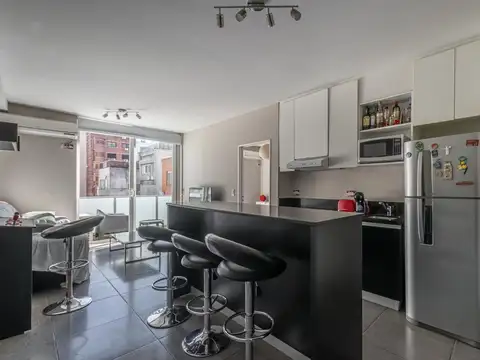 Departamento venta Cañitas Palermo, Excelente 2 amb piso alto contrafrente cochera baulera amenities