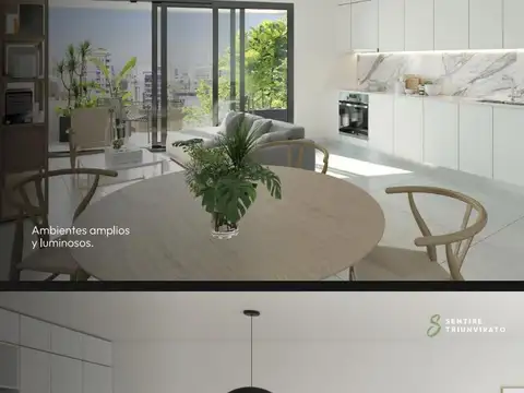 Departamento Monoambiente con 1 baño