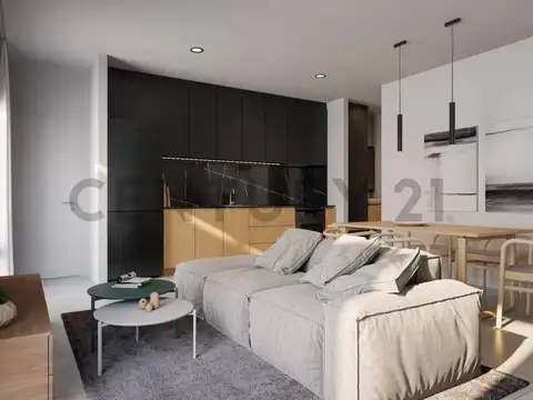 Departamento Monoambiente con 1 baño