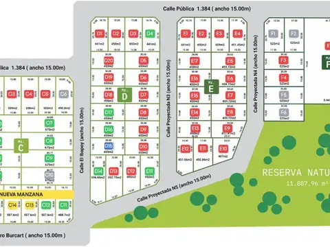Lote de 15x33m2 en Terrazas, Toma Vieja Paraná