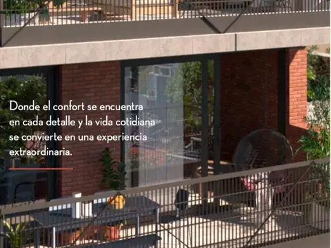1 amb  Piscina -Terraza- Cocheras disponibles 12/2027