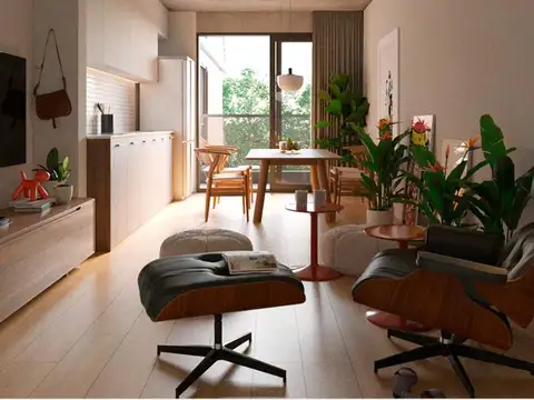 Departamento Monoambiente con 1 baño